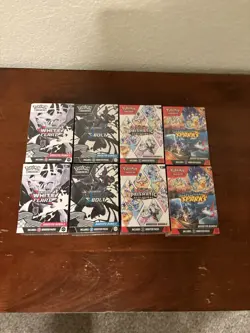 Pokemon TCG-S&V-2x Prismatic- 2x Black bolt-2x White flare-2x Surging Bundles-8 - Image 1