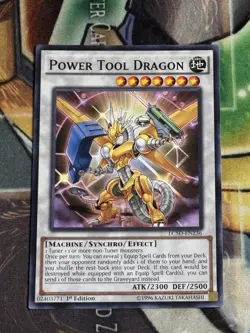 Yugioh! Power Tool Dragon - LC5D-EN236 - Common - 1st Edition NM 2201 - Image 1