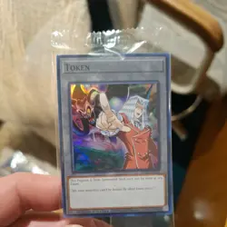 Pegasus & Toon Summoned Skull TKN5-EN032 Token Doom Of Dimensions Yugioh Sealed - Image 1