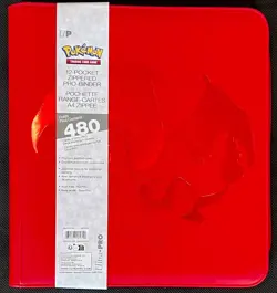 Charizard 12-Pocket Zipper PRO Binder | Ultra Pro Elite Series | Holds 480 Cards - Image 1