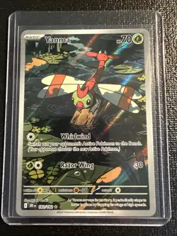 Pokemon TCG Yanma Destined Rivals Full Art Rare Card 183/182 - Image 1