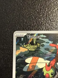 Pokemon TCG Yanma Destined Rivals Full Art Rare Card 183/182 - Image 3