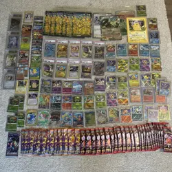 Pokemon Card Binder Collection Lot JP/KR/CS/EN. 13 Graded. 79 Hits. 10 Jumbos - Image 1