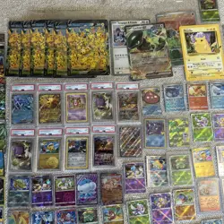 Pokemon Card Binder Collection Lot JP/KR/CS/EN. 13 Graded. 79 Hits. 10 Jumbos - Image 3