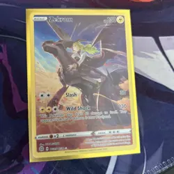 Pokemon Card Zekrom TG05/TG30 Brilliant Stars Full Art - Image 1