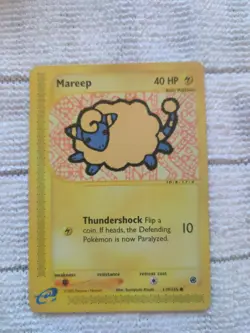 Pokemon TCG Mareep Expedition Card 119/165 Non-Holo Common - Image 1