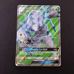 Pokemon Card Golisopod GX 129/147 Sun & Moon-Burning Shadows Ultra Rare LP/EXC - Image 1