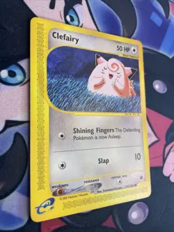 Pokemon Clefairy - Expedition 101/165 Tomokazu Komiya Pokemon Card LP Vintage - Image 2