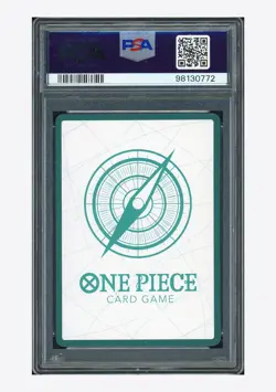One Piece PSA10 Rebecca Gold Don!! Card 2024 PEB01 Japanese - Image 2