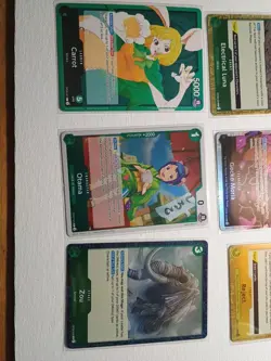 English One Piece TCG Lot Of NM Pack Fresh OP Cards - Image 4