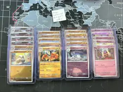 Mega Evolution Pokemon Card 66 Card Lot Holo’s & Reverse Holo No Duplicates - Image 2