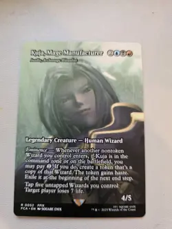 Kuja, Mage Manufacturer - 52 - FCA - NM - MTG Magic the Gathering - Image 1