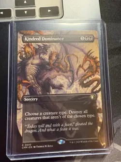 Kindred Dominance (Borderless) Commander Masters, (Non-Foil) - Image 1