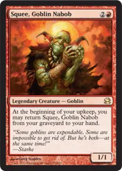 Squee, Goblin Nabob - Modern Masters #130/229 MTG Magic The Gathering - Image 1