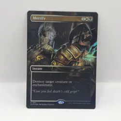 Mortify #1801 FOIL MTG Secret Lair Dungeons & Dragons 50th Anniversary - Image 1