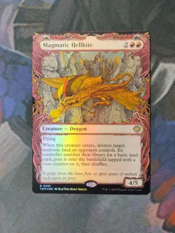 Magmatic Hellkite - Showcase Foil | 7% Off 2+ | Dragonstorm | NM | MTG - Image 1