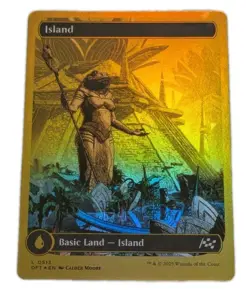 Island #0513 First-Place Foil Aetherdrift Alternate Art Magic The Gathering MTG - Image 1