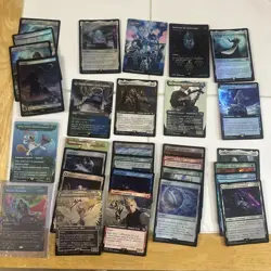 30 Foil Lot Of Multi Colored Rares And Others - Magic The Gathering MTG - Image 1