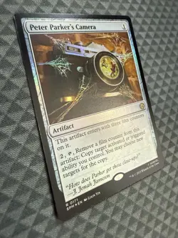 MTG Peter Parker’s Camera #0171 Foil Rare Marvel’s Spider-Man (SPM) - Image 2