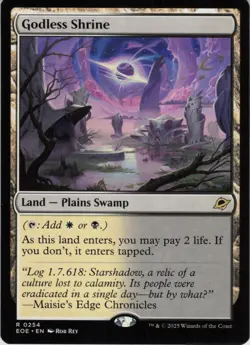 Godless Shrine R Edge of Eternities 254 NM Normal MTG - Image 1