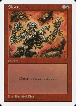 Magic the Gathering (mtg): 5ED: Shatter (x 4) - Image 1