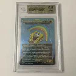 2025 MTG SECRET LAIR DROP FOIL #1932 SPONGEBOB SQUAREPANTS BGS 9.5 - Image 1