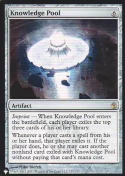 1x Knowledge Pool - The List MTG The List NM Magic Regular - Image 1