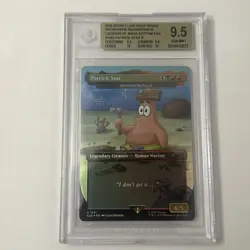 2025 Magic The Gathering SpongeBob Secret Lair Patrick Star Foil #1931 BGS 9.5 - Image 1