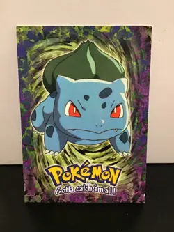 1999 Topps Pokemon E1 of 12 Bulbasaur #01 - Image 1