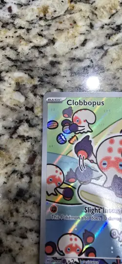 Pokemon S&V Surging Sparks Mint Clobbopus #207/191 Illustration Rare - Image 2