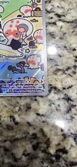 Pokemon S&V Surging Sparks Mint Clobbopus #207/191 Illustration Rare - Image 3