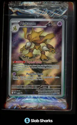 2025 POKEMON MEP BLACK STAR PROMOS EN #009 ALAKAZAM MEGA EVOLUTION ETB PROMO - Image 1