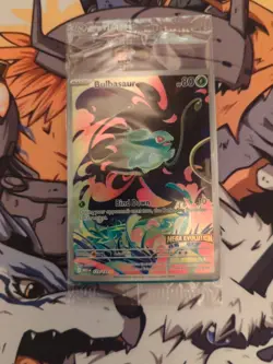 Pokemon Sealed Bulbasaur 133/132 Pokemon Mega Evolution Stamped Promo SEALED #1 - Image 1