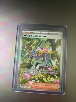 Wally's Compassion 186/132 Pokemon Mega Evolution SIR - Image 1