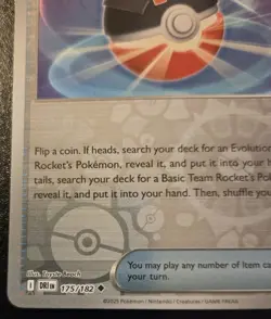 Team Rocket's Great Ball 175/182 Reverse Holo Uncommon Destined Rivals Pokemon - Image 4