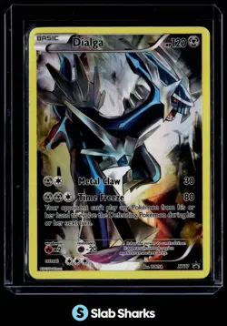 2015 POKEMON XY BLACK STAR PROMOS #XY77 DIALGA FULL ART - Image 1