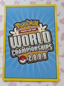 Pokemon TCG Scyther 46/100 2008 World Championships Tristan Robinson LP - Image 2