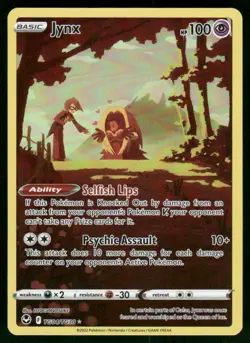 Jynx TG04/TG30 Ultra Rare holo Near Mint Pokemon SWSH12: Silver Tempest Trainer - Image 1
