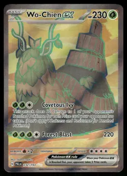 Wo-Chien ex - 232/193 Ultra Rare Holo NM Pokemon SV02: Paldea Evolved - Image 1