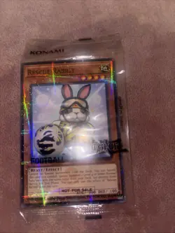 Yu-Gi-Oh Rescue Rabbit E-Football Limited Edition Card EFC1-EN001 SEALED NM/M - Image 2