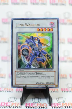 Junk Warrior (UR) 5DS1-EN041 5d's 2008 Starter Deck 1st Edition - Image 1