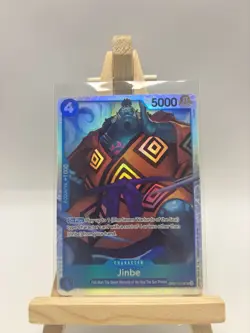 Jinbe SR Super Rare Op07-045 One Piece trading Card Game ENGLISH - Image 1