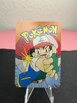 Oddish #43 - Vintage Vending Machine Prism Sticker 2000 - Pokemon Card - Image 2