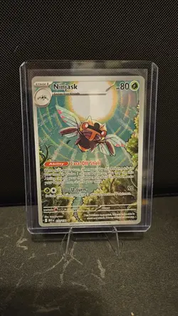 Ninjask 137/132 Pokemon Card Illustration Rare Mega Evolutions - Image 1