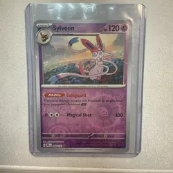 Pokemon TCG Sylveon Reverse Holo Prismatic Evolutions Card 040/131 - Image 1