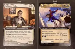 Magic the Gathering Peter Parker Spider-Man NYCC 2025 Exclusive PROMO Card MTG - Image 1