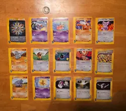 Pokemon 2001 VS Series 1st Ed 15 Card Lot Lp-Hp (US SELLER) - Image 1