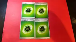 Grass Energy Pokemon Card, Scarlet & Violet Set 001 X4 - Image 1