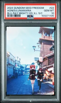 Psa10 No.22 47 Prefecture Local Visual Illustration Card Mobile Suit Gundam Seed - Image 1