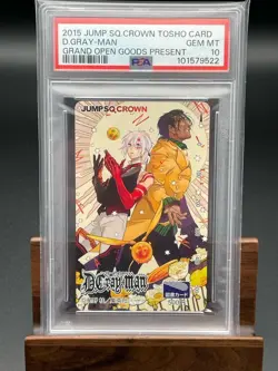 Psa10 Book Card Only One In The World D Gray Allen Lottery Tosho Telephone Quo W - Image 1